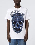 PHILIPP PLEIN T-Shirt Round Neck Ss Skull Men