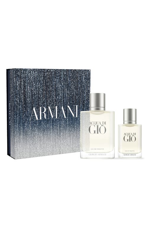 Armani Collezioni Armani Beauty Acqua Di Gió Eau De Toilette Set In Transparent