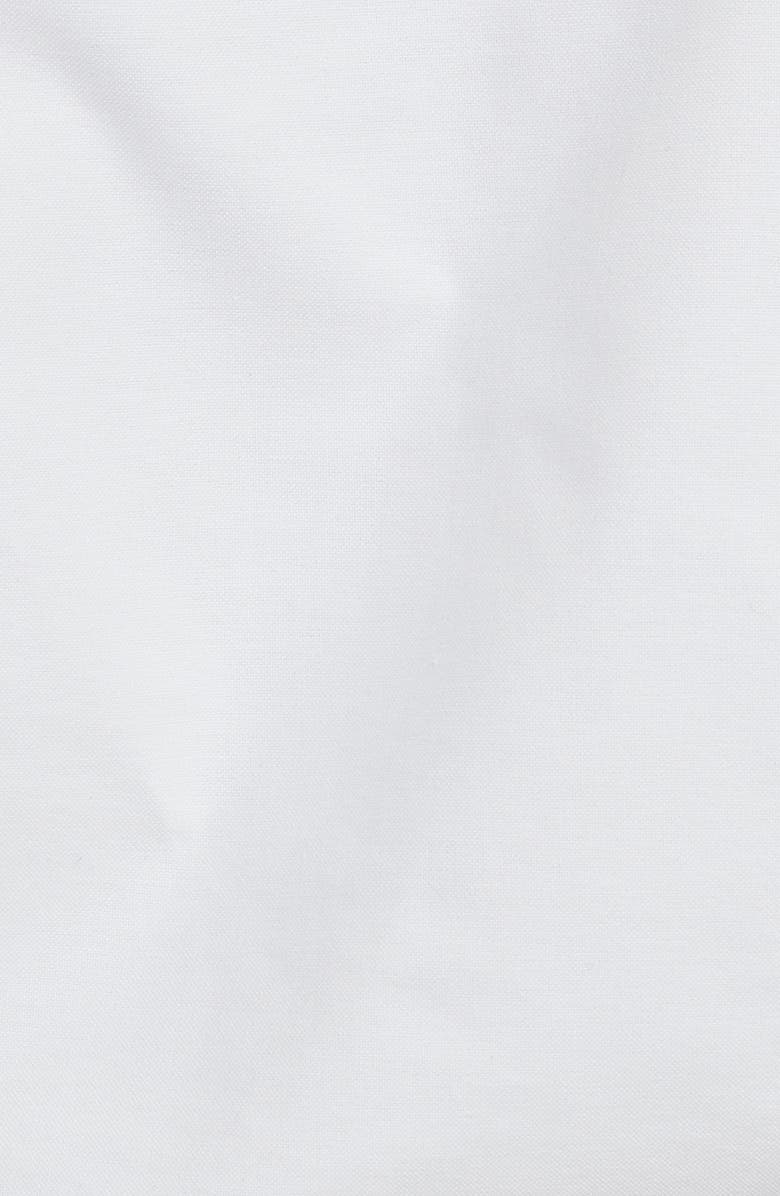 Moncler Crop Cotton Oxford Snap-Up Shirt, Alternate, color, 