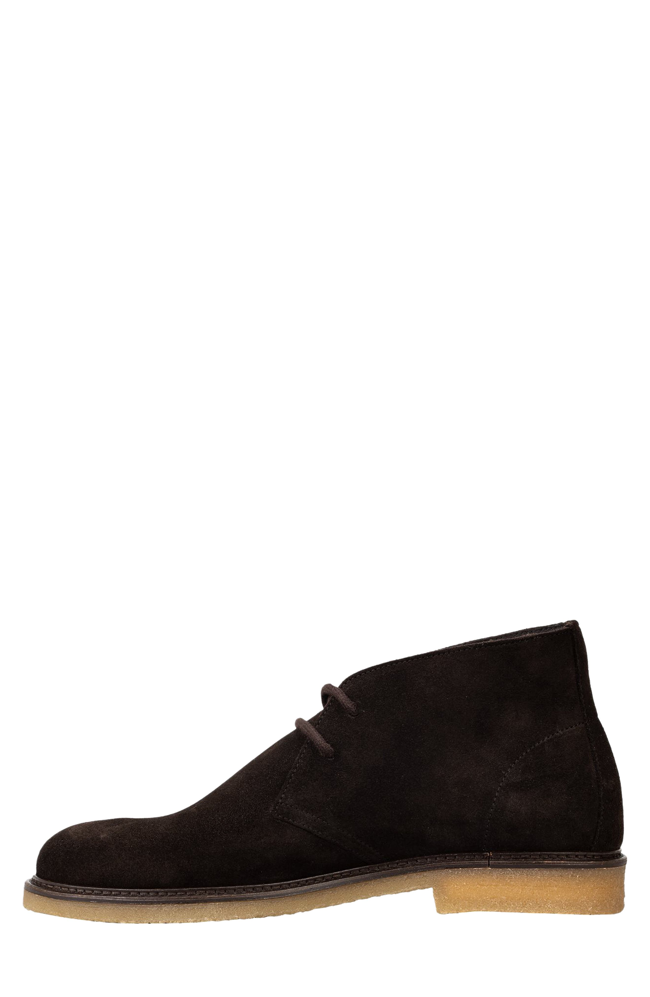 BOSS Kope Suede Chukka Boot, Alternate, color, Dark Brn
