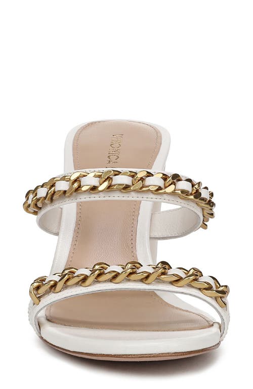 Shop Veronica Beard Gretchen Slide Sandal In Parchment