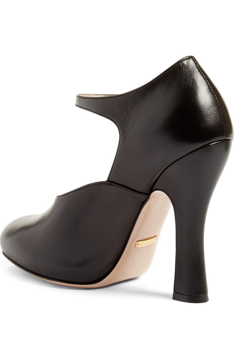 Gucci 'Lesley' Ankle Strap Pump, Alternate, color,