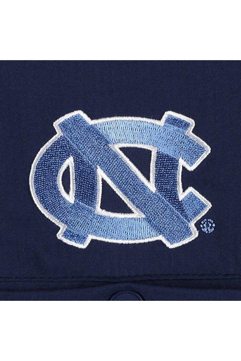 Men's Columbia Navy North Carolina Tar Heels PFG Tamiami Omni-Shade Button-Down Shirt, Alternate, color, Navy