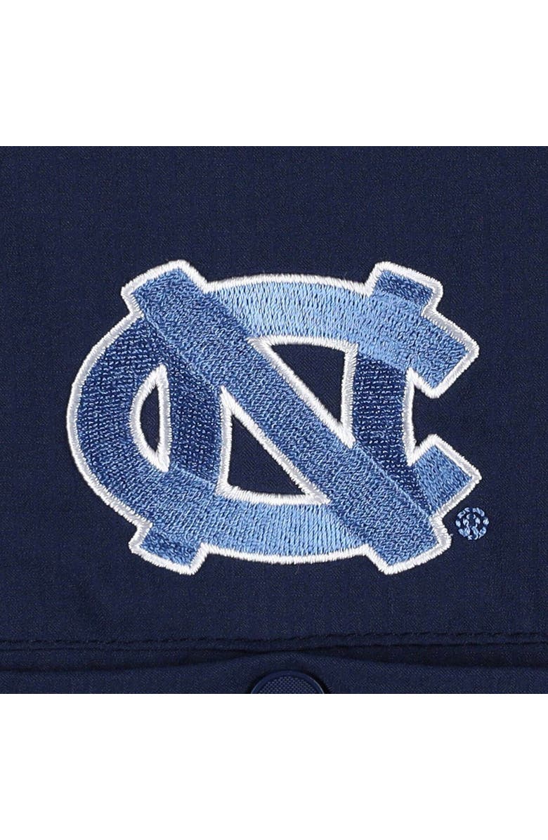 Columbia Men's Columbia Navy North Carolina Tar Heels PFG Tamiami Omni-Shade Button-Down Shirt, Alternate, color, 