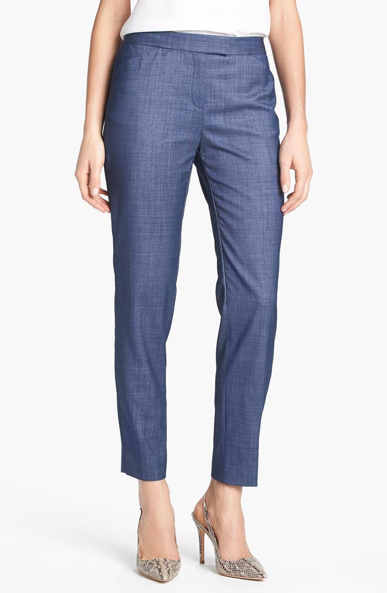 Lafayette 148 New York 'Irving - Regent Suiting' Pants, Main, color, 