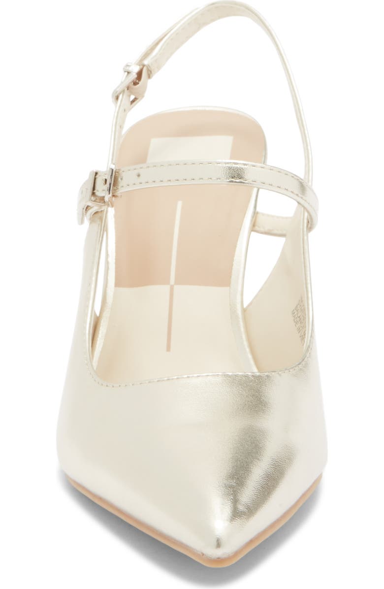 Dolce Vita Kieran Slingback Pump, Alternate, color, Platinum Stella