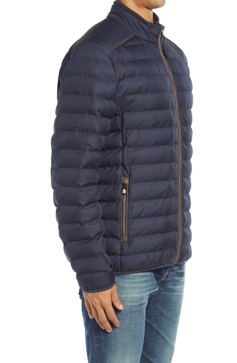 Brax Craig Water Repellent Quilted Jacket, Alternate, color,