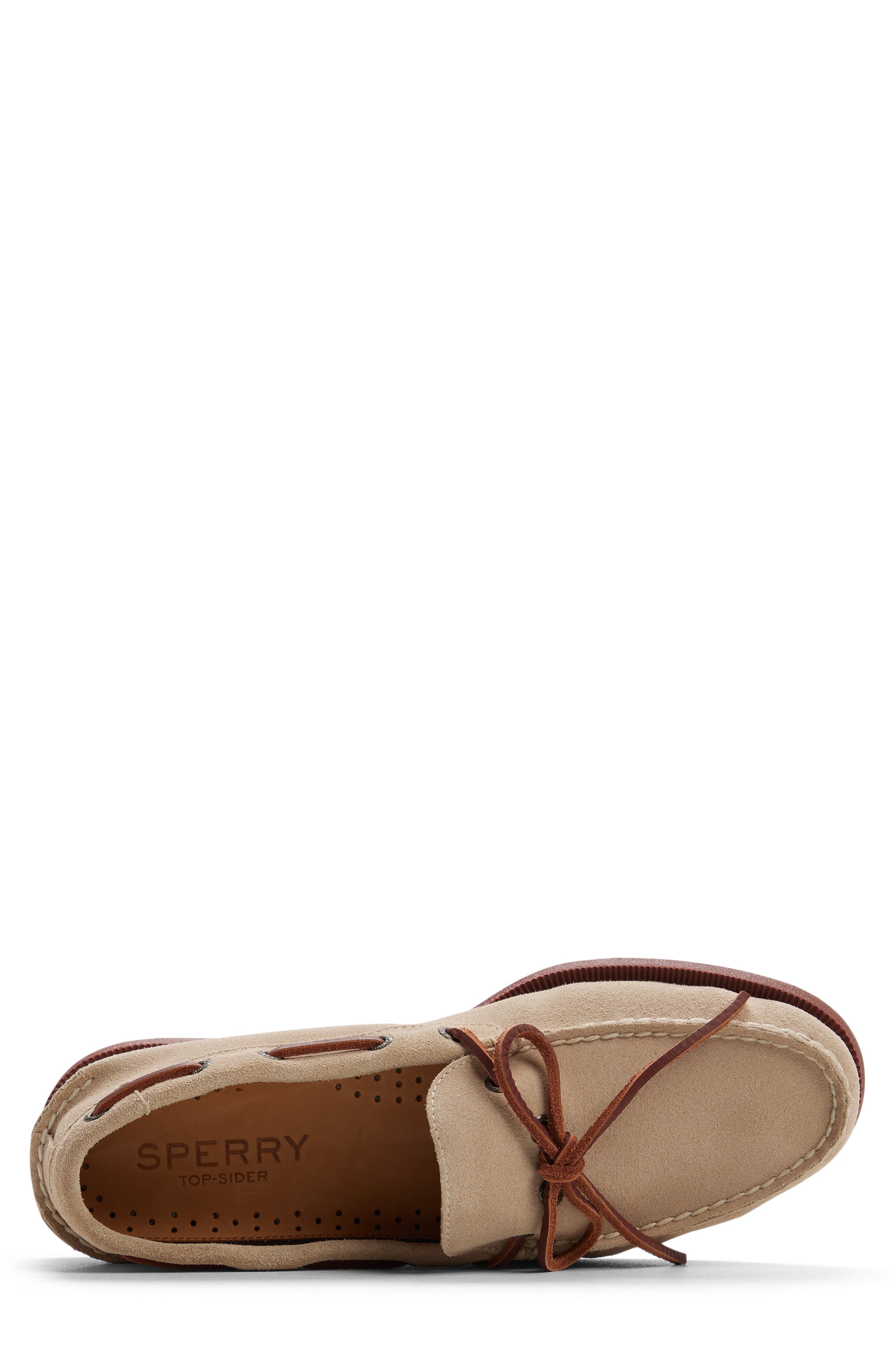Sperry Authentic Original Boat Shoe, Alternate, color, Ivory