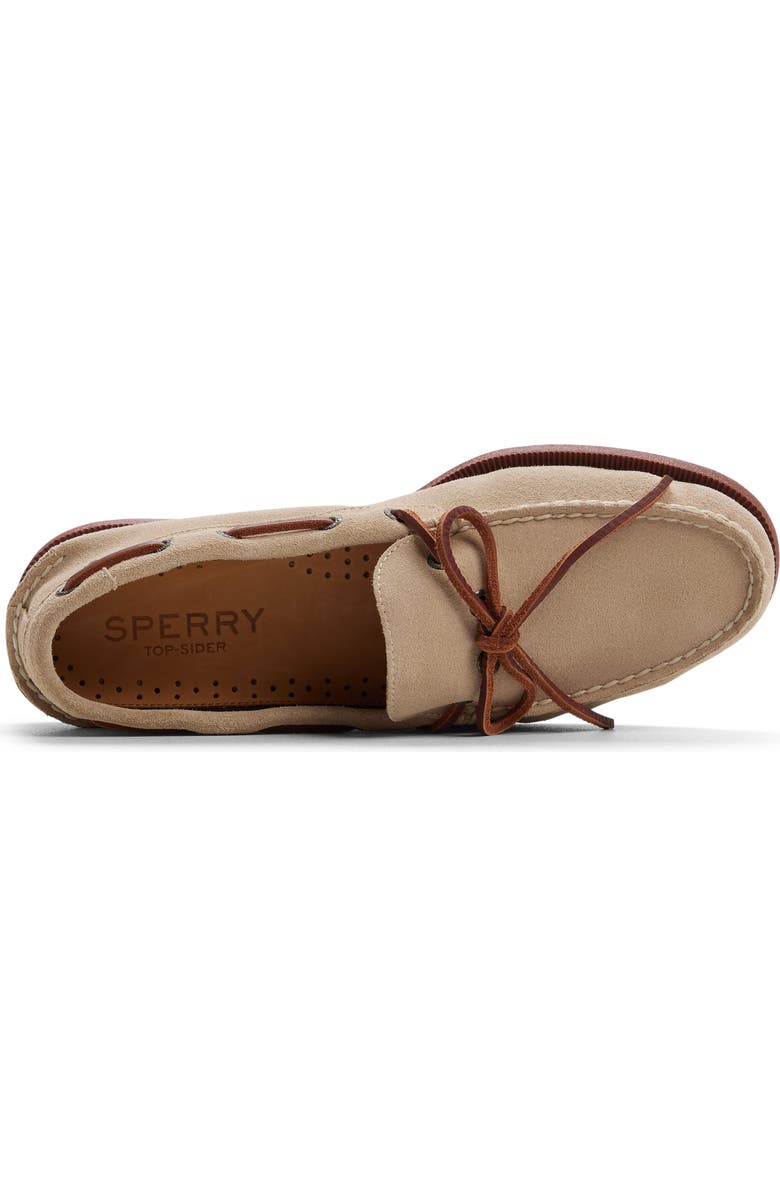 Sperry Authentic Original Boat Shoe, Alternate, color, Ivory