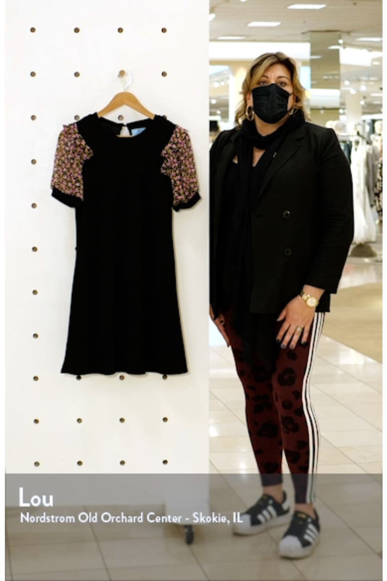 Floral Puff Sleeve Dress video