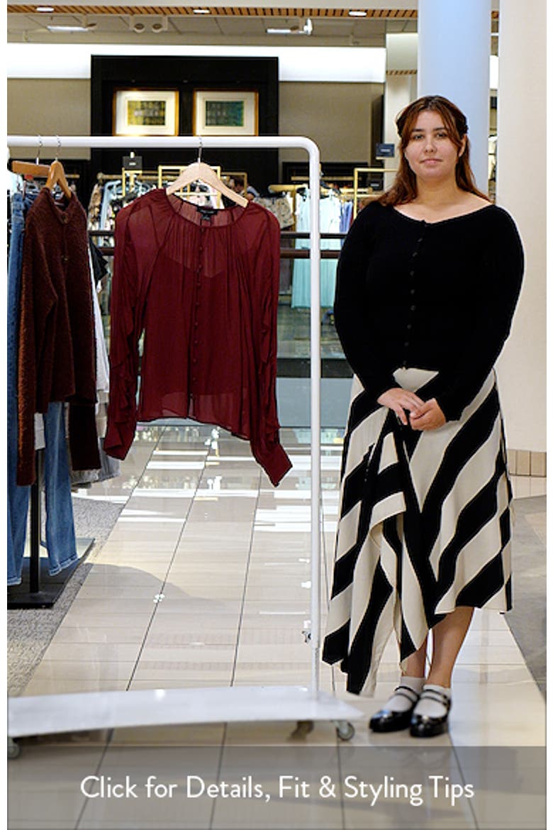 Harmony Ruffle Sleeve Button-Up Shirt video