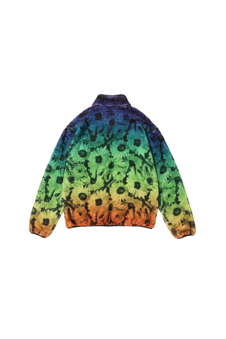Printed Fleece Jacket, Alternate, color, Multi