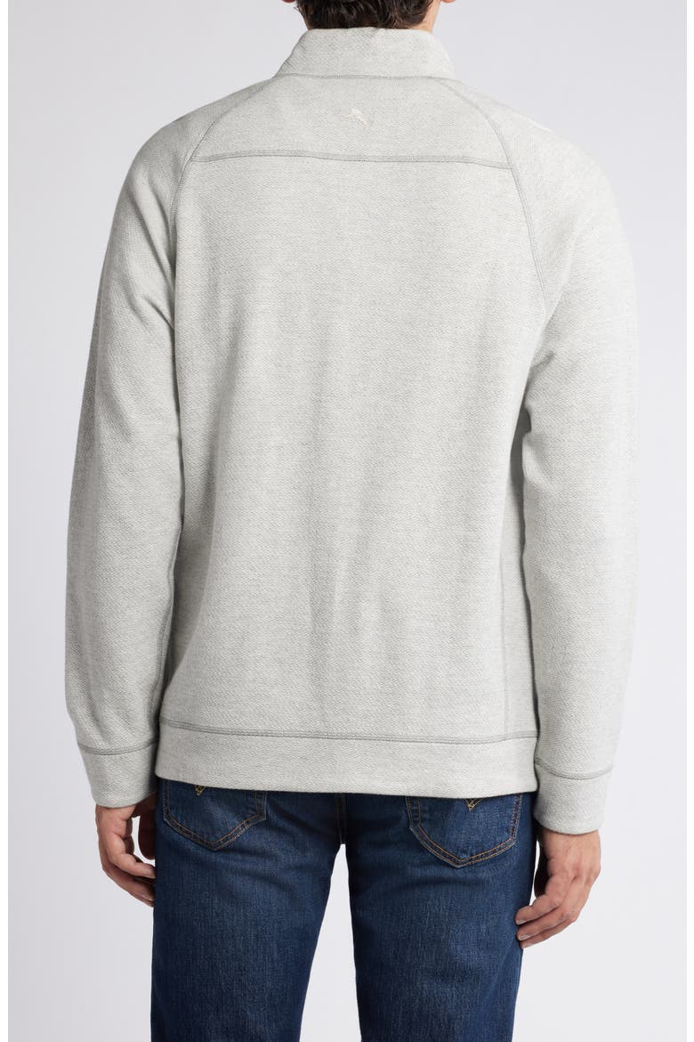 Four Seas Reversible Half Zip Pullover, Alternate, color, BALA SHARK