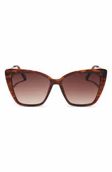 DIFF Heidi 56mm Cat Eye Sunglasses