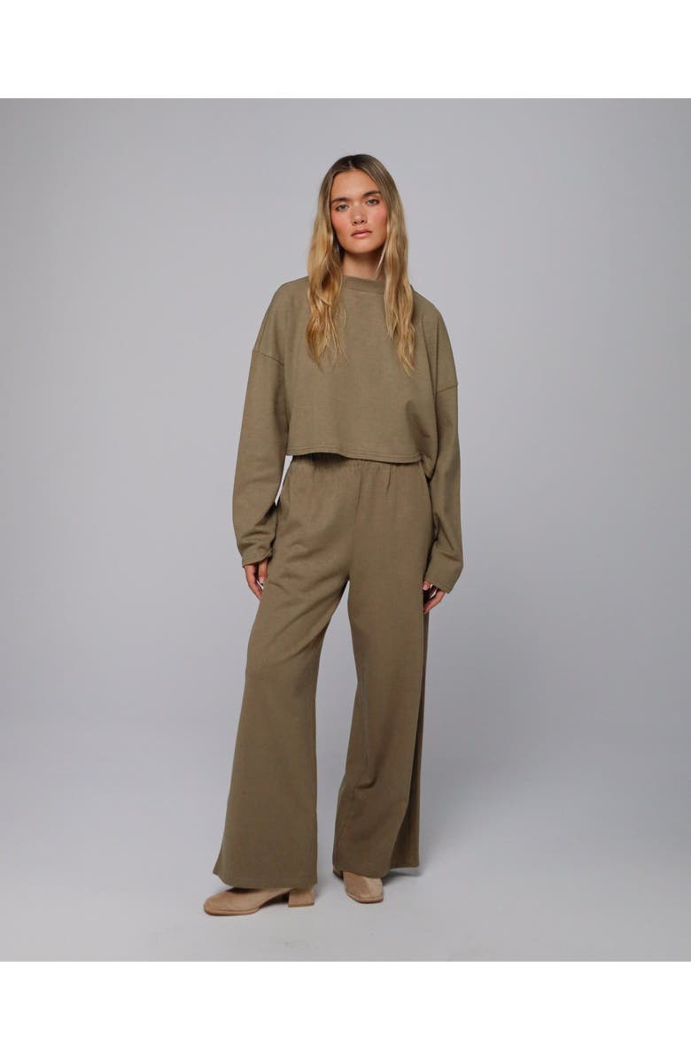 JUANA Aera Pull-on Pants, Alternate, color, Olive