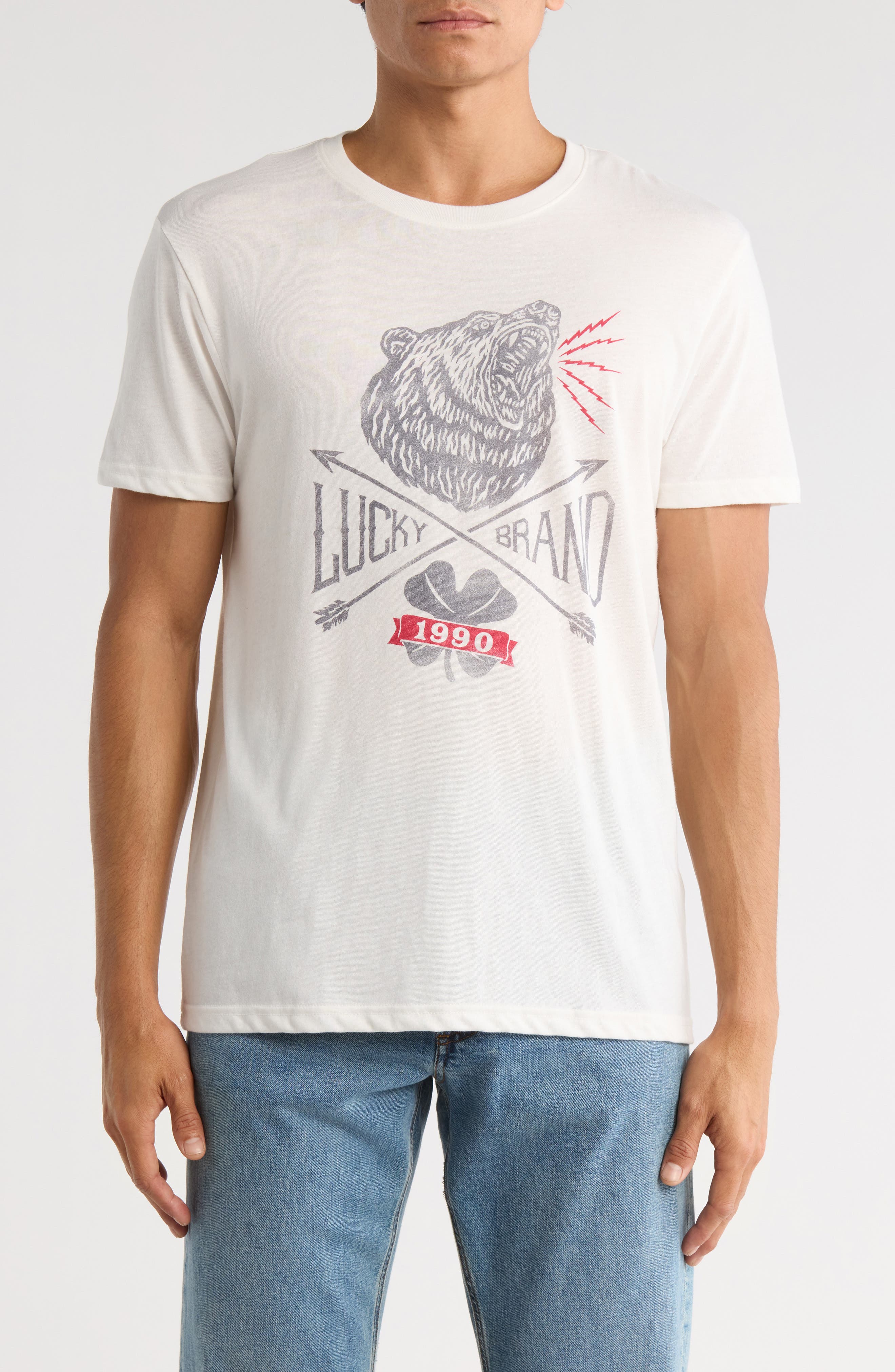 Lucky Brand Lucky Bear Graphic T-Shirt
