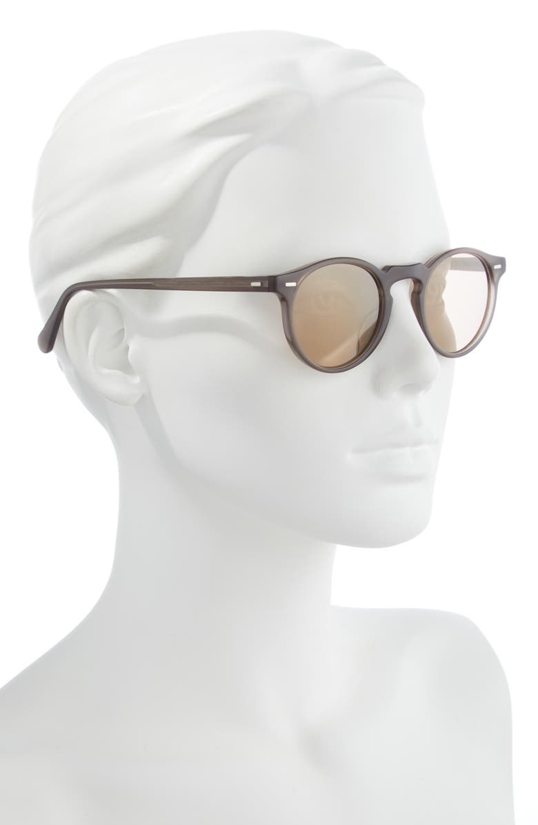 Oliver Peoples 50mm Gregory Peck Polarized Sunglasses, Alternate, color, 