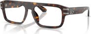 Dolce&Gabbana 56mm Rectangle optical glasses