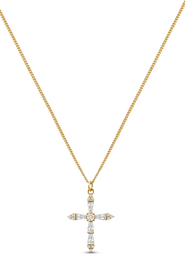 Electric Picks xSarah & Hollie Amore Cross Necklace