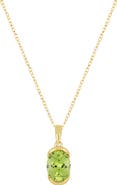 Bony Levy Iris 14K Yellow Gold Peridot Pendant Necklace