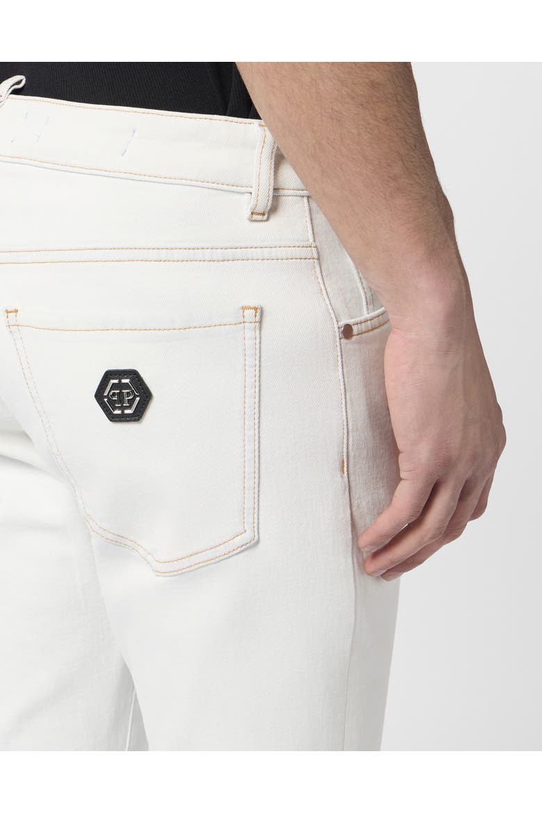 Super Straight Cut Jeans Basic Men, Alternate, color, landscapewhite