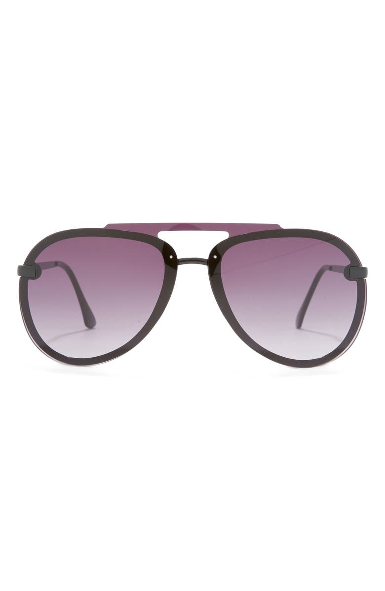 Vince Camuto 65mm Aviator Sunglasses - Back in stock Vince Camuto VC991 TS Rimless Aviator Sunglasses Gold Frame  main image 3