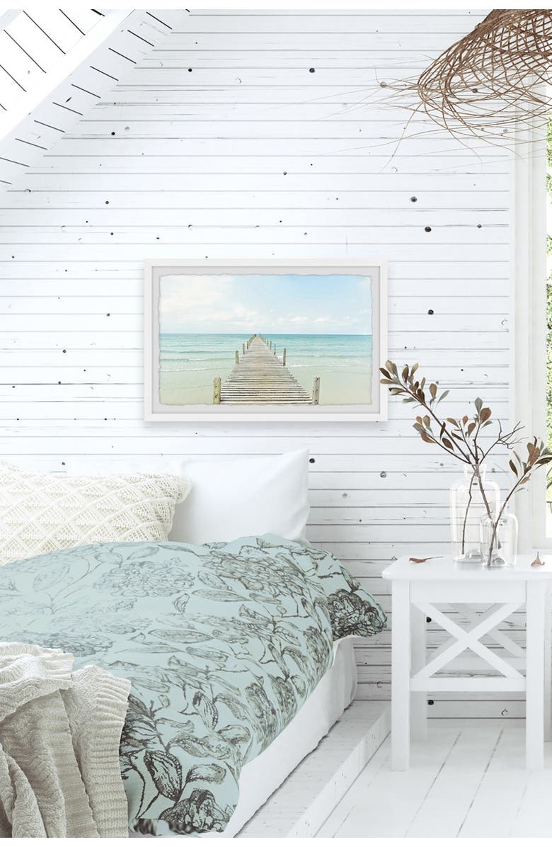 MARMONT HILL Bright Ocean's View Wall Art, Alternate, color,