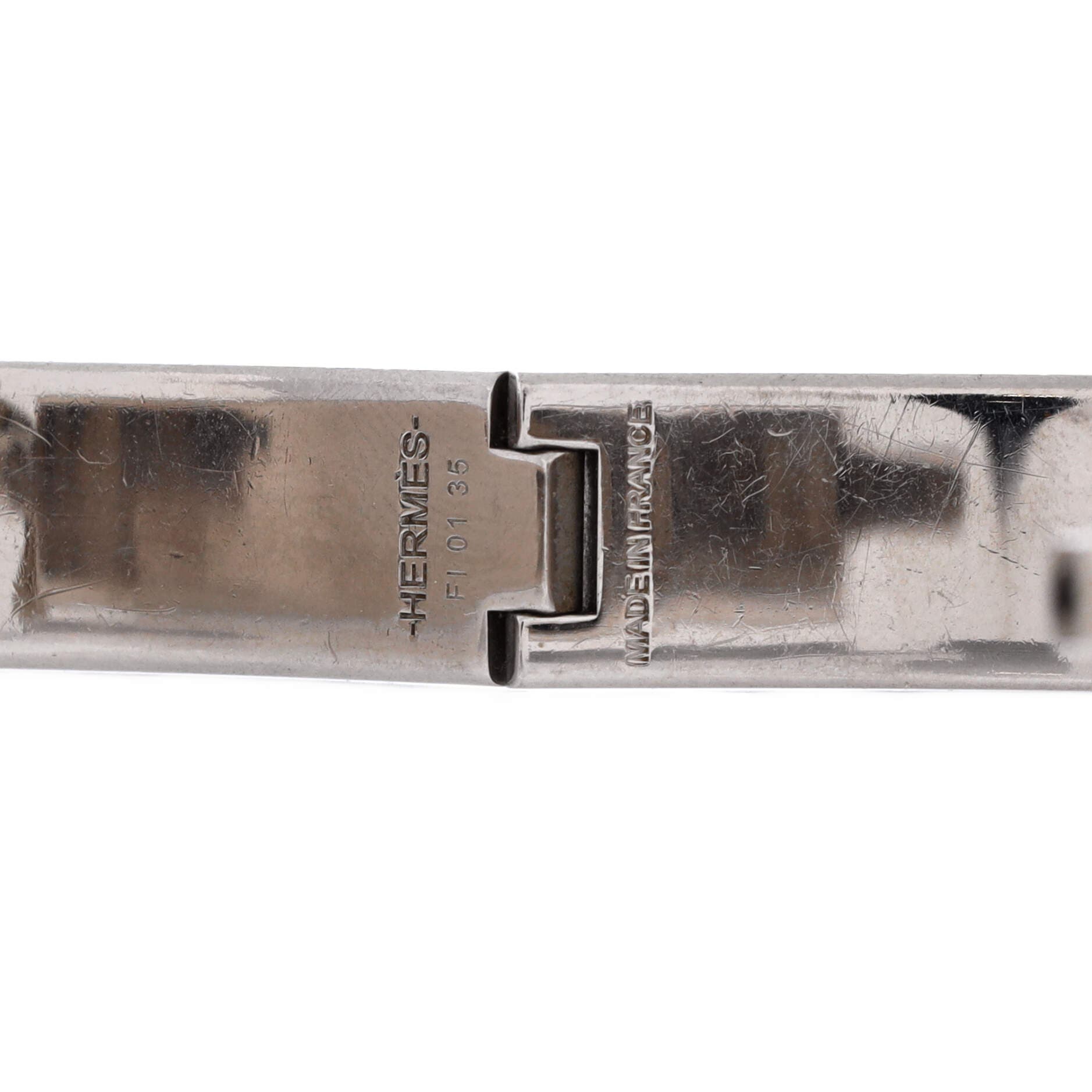 Clic H Bracelet Enamel Narrow, Alternate, color, Black