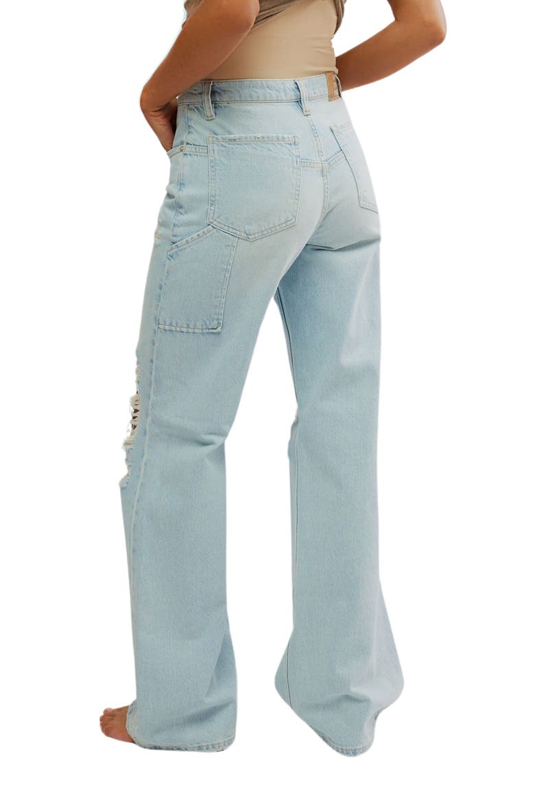 We the Free Tinsley High Waist Baggy Jeans, Alternate, color, RIPPER
