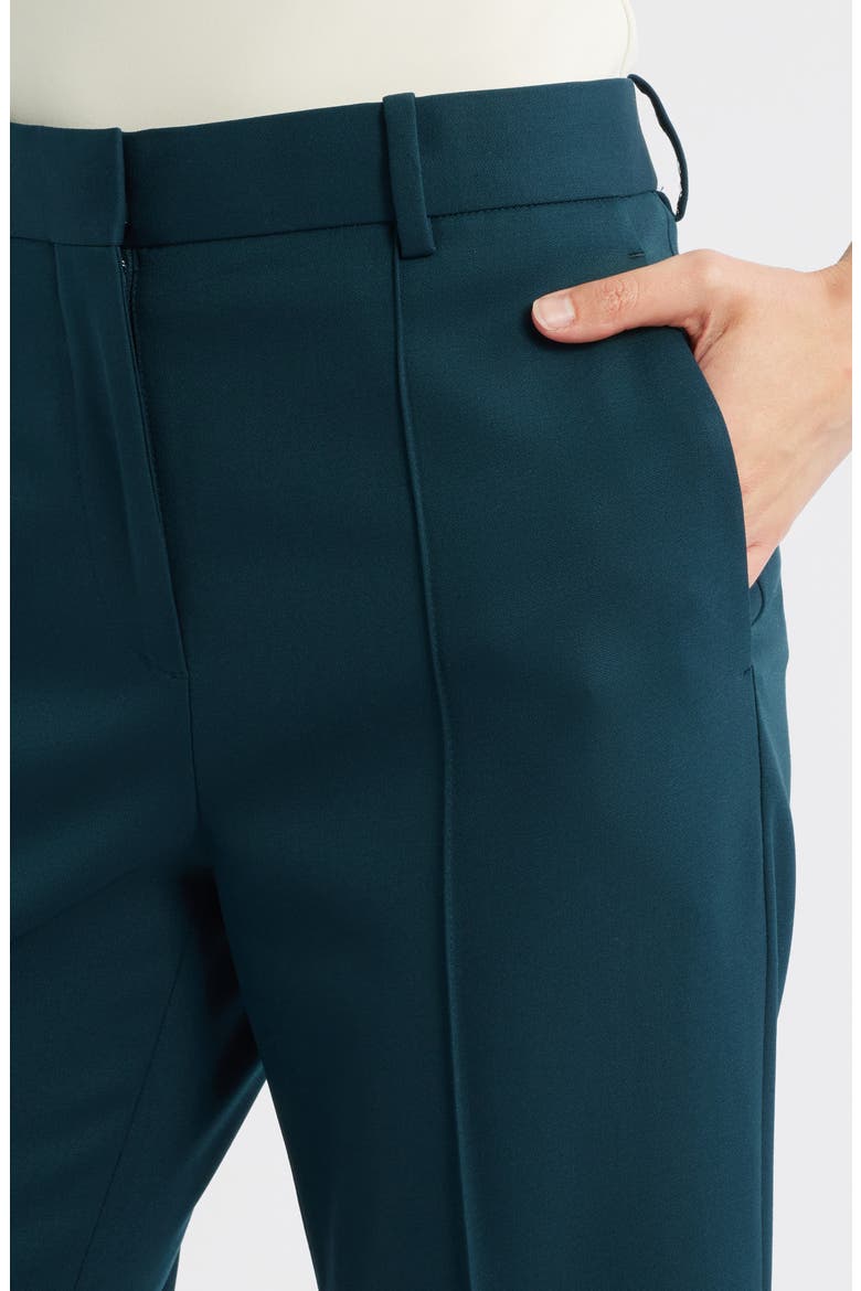 Jade Wide Leg Wool Blend Pants, Alternate, color, GREEN