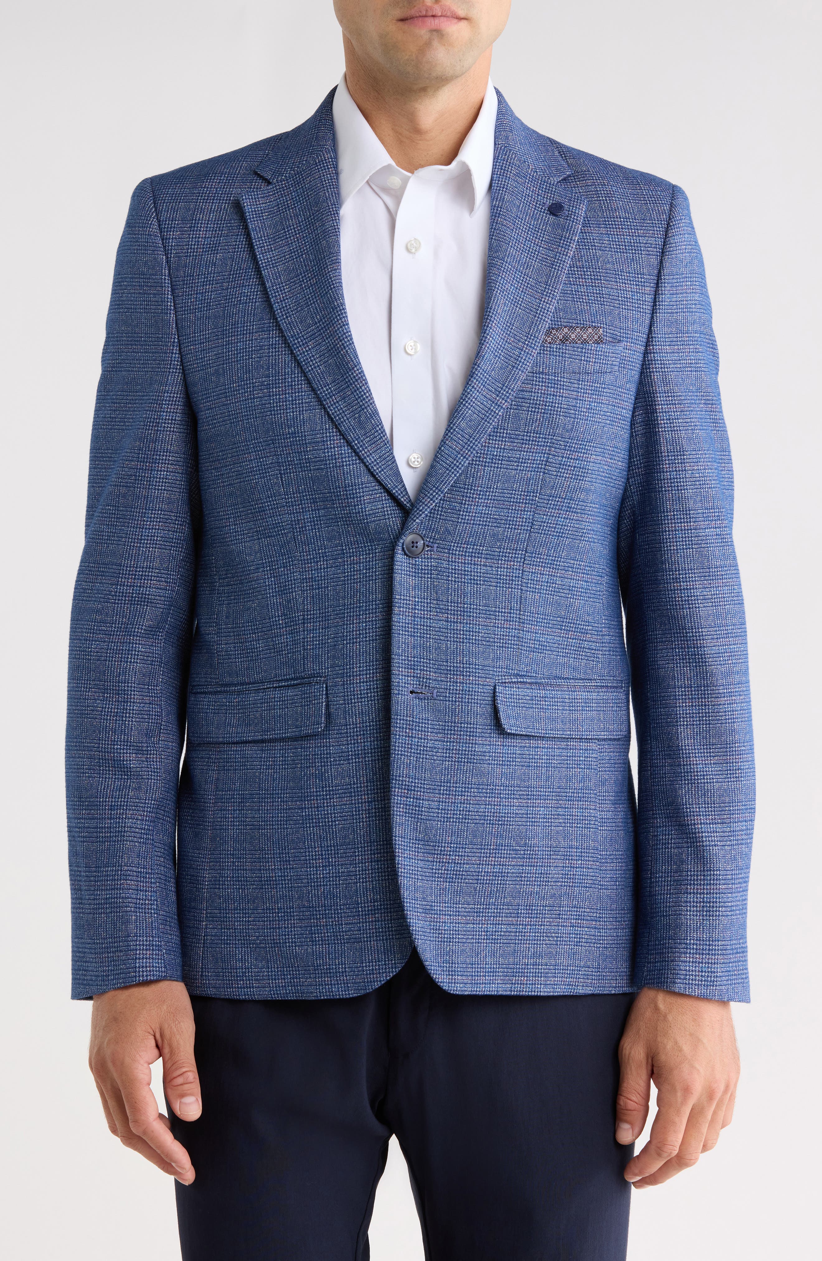 Notch Lapel Fancy Blazer