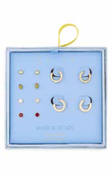 Leith 6-Pack Olive Assorted Earrings Set