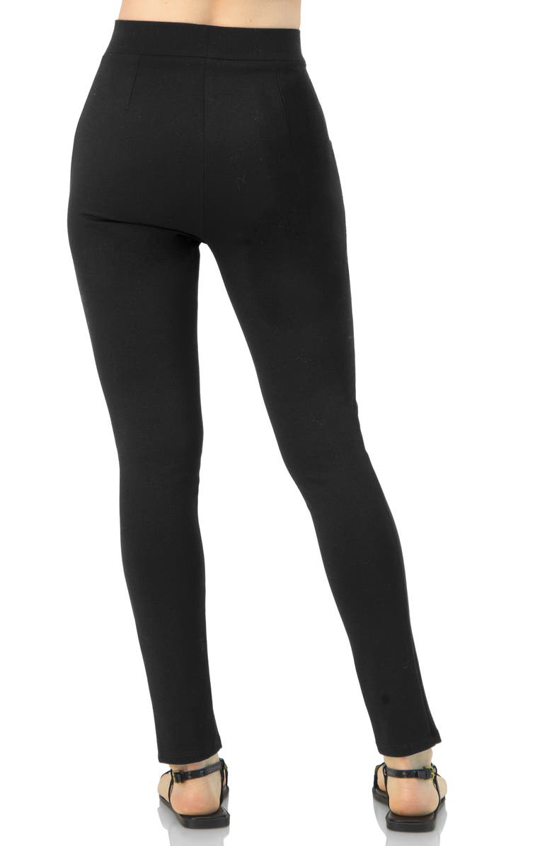 IVONNE Legging with Leg Slits, Alternate, color, Black