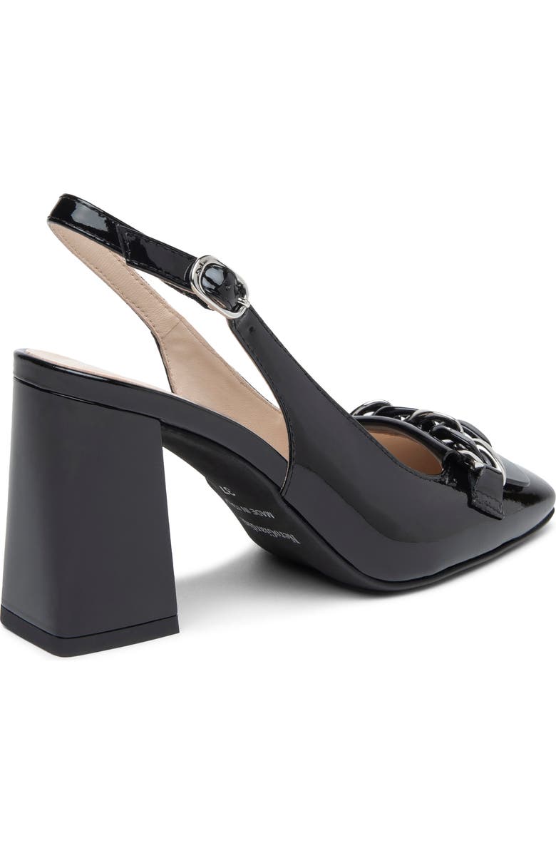 NeroGiardini Slingback Square Toe Pump, Alternate, color, Black