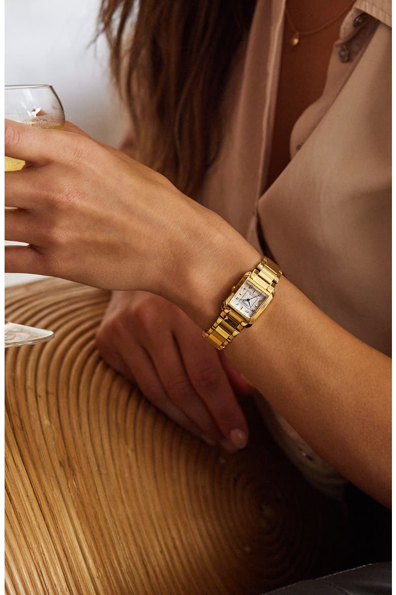 Bianca Bracelet Watch, 21.5mm, Alternate, color, GOLD-TONE