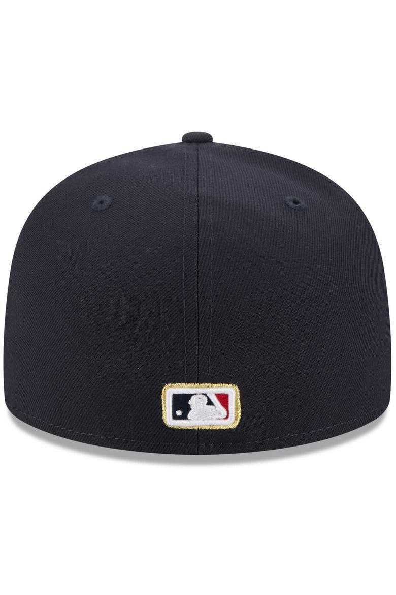 Men's New Era  Navy Boston Red Sox 2025 59FIFTY Day 59FIFTY Fitted Hat with Pins, Alternate, color, Navy