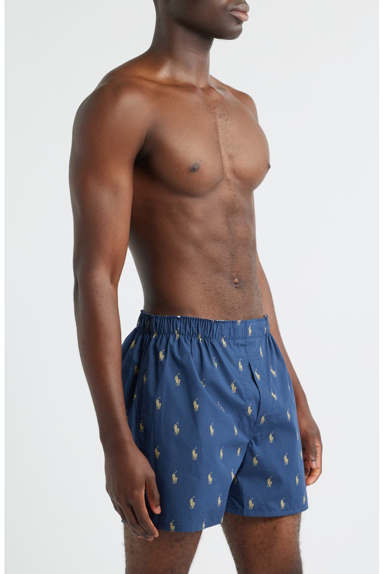 Classic Fit Assorted 3-Pack Cotton Boxers, Alternate, color, BS/SP/PBD