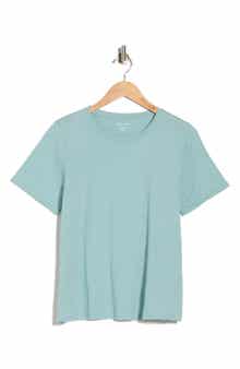 Eileen Fisher Crewneck Short Sleeve Organic Cotton T-Shirt