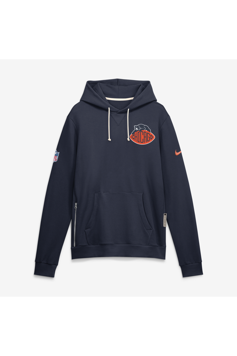 Men's Nike  Navy Chicago Bears 2026 Rivalries Collection Standard Issue Sideline Pullover Hoodie, Alternate, color, Navy