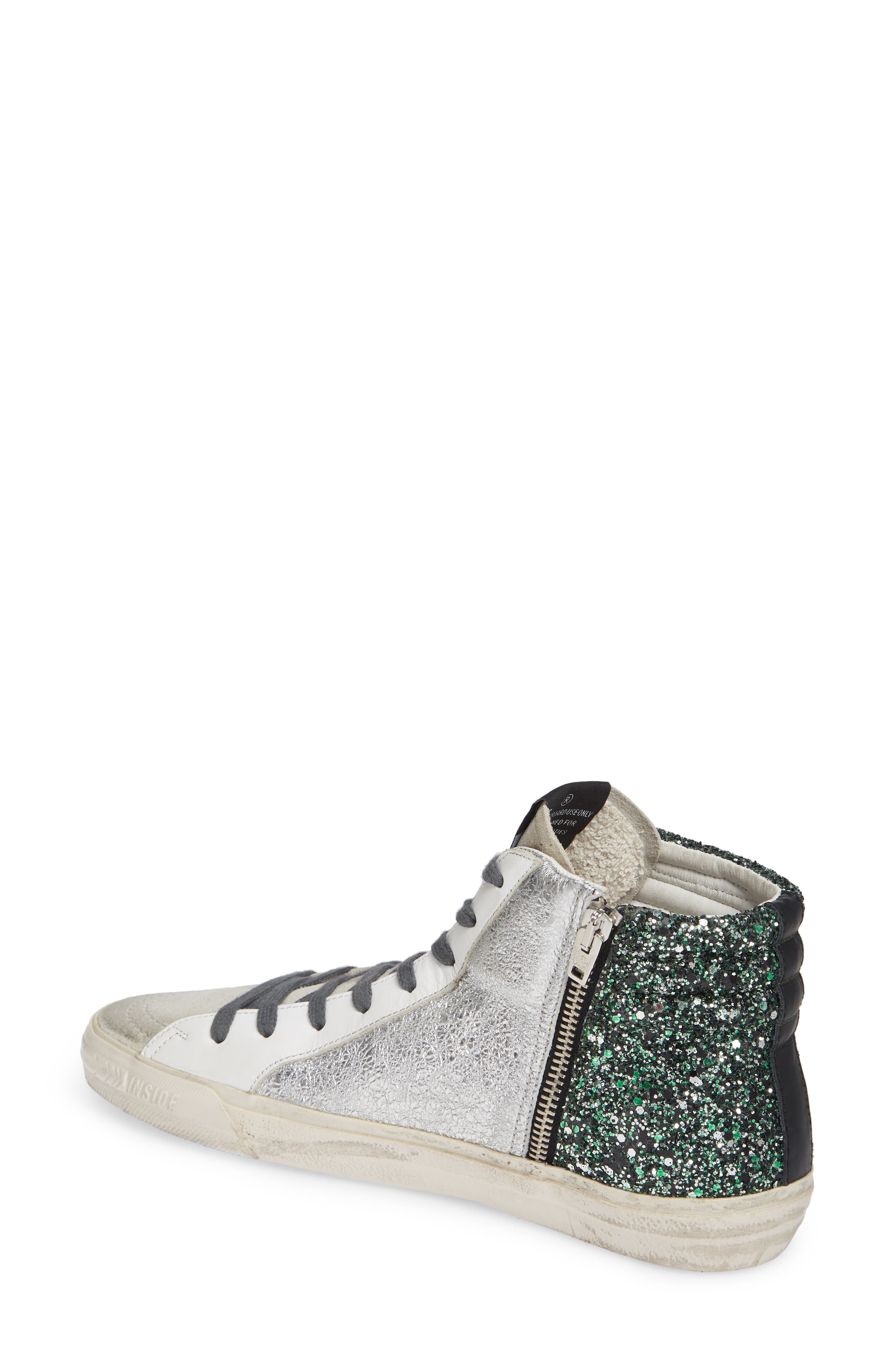 Golden Goose Slide High Top Sneaker, Alternate, color, 