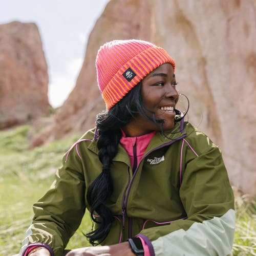 Turtle Fur Sugarshack Watch Cap, Mint In Pink