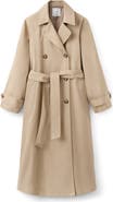 MANGO Angela Belted Trench Coat