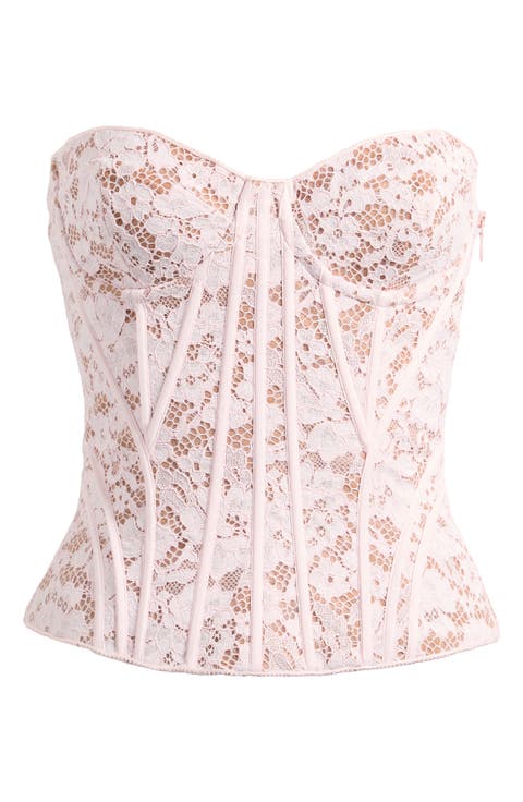 Solaine Lace Corset Top