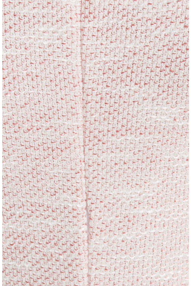 Belinda Knit Square Neck Dress, Alternate, color, WHITE/ CORAL MULTI