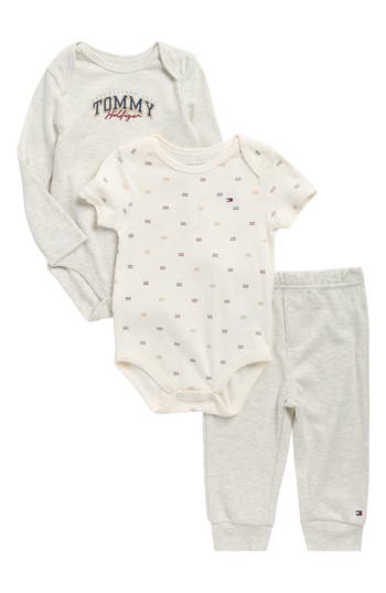 Tommy Hilfiger Assorted Bodysuits & Pants Set In Gray