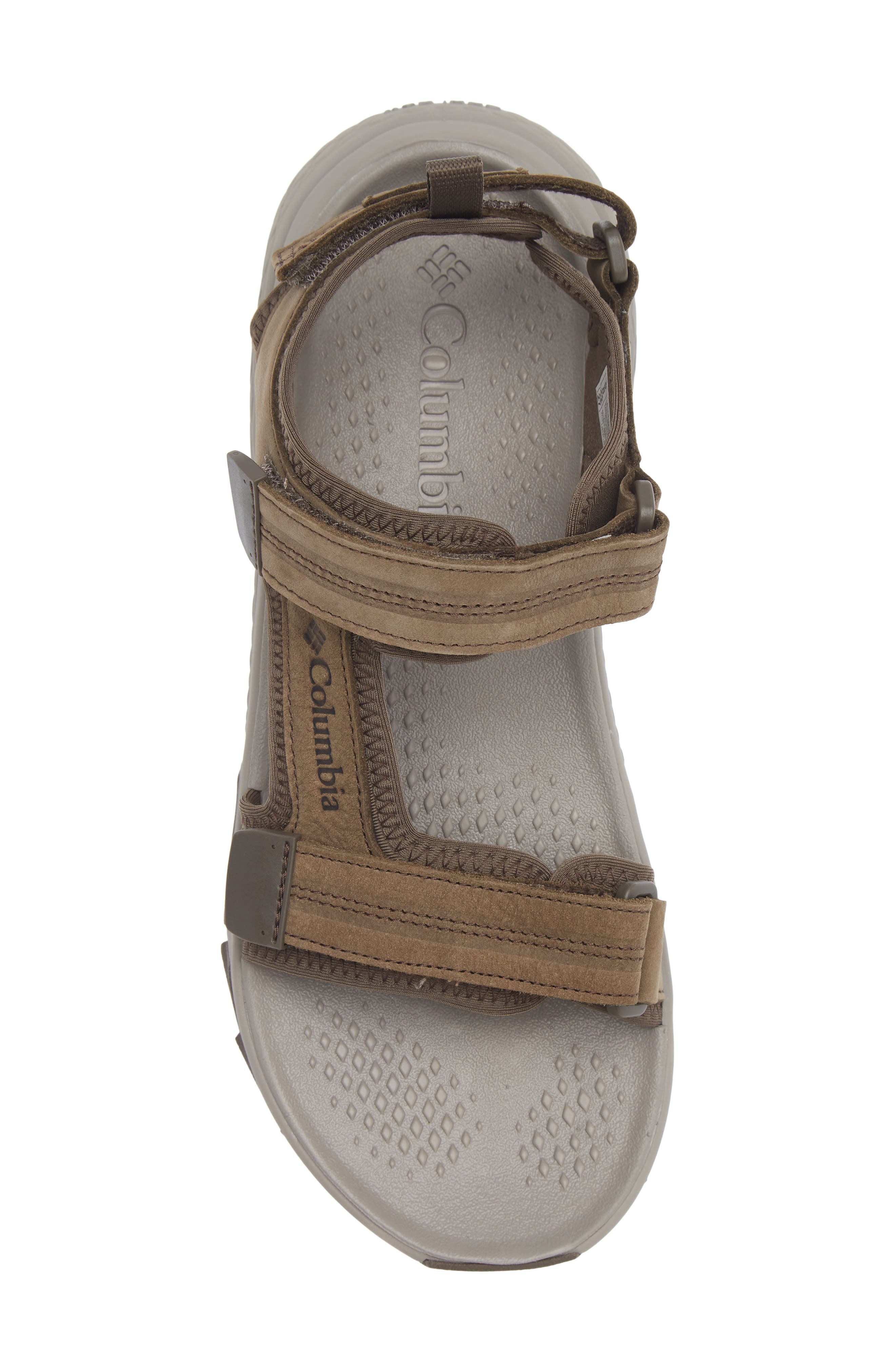 Peakfreak Rush Leather Sandal, Alternate, color, MUD/ KETTLE