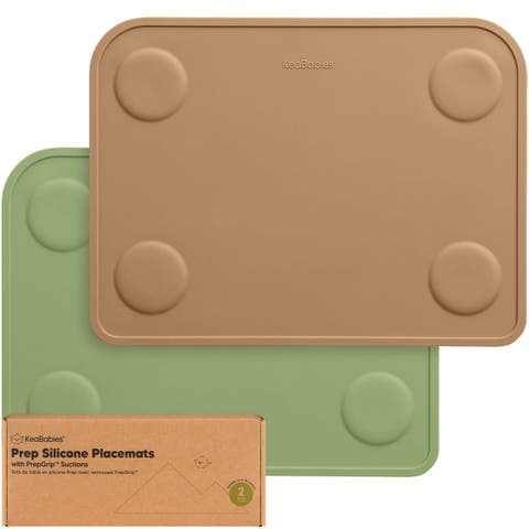 2-Pack Prep Silicone Placemats