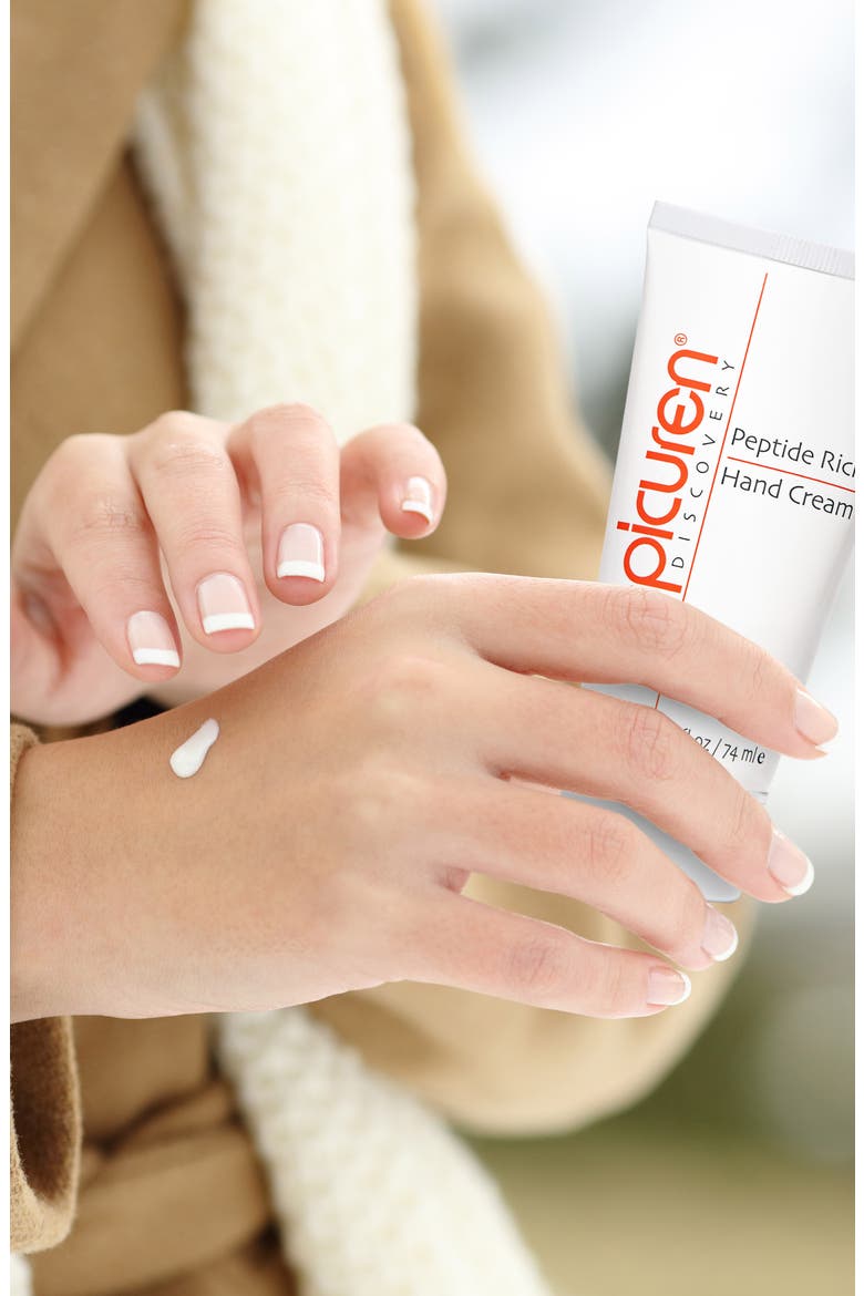Peptide Rich Hand Cream, Alternate, color, White