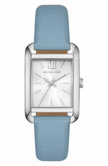 Michael Kors Monroe Leather Strap Watch, 27mm