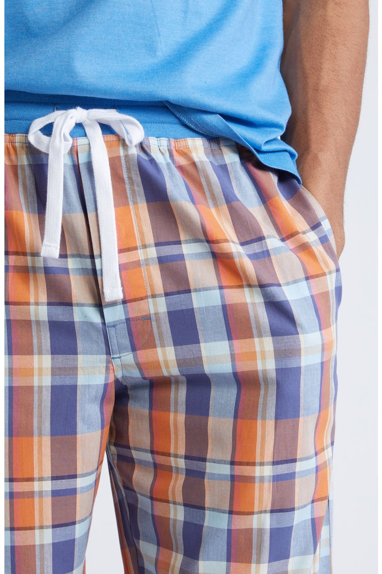 Lessons in Color T-Shirt & Plaid Pajama Pants, Alternate, color, BLUE MULTI